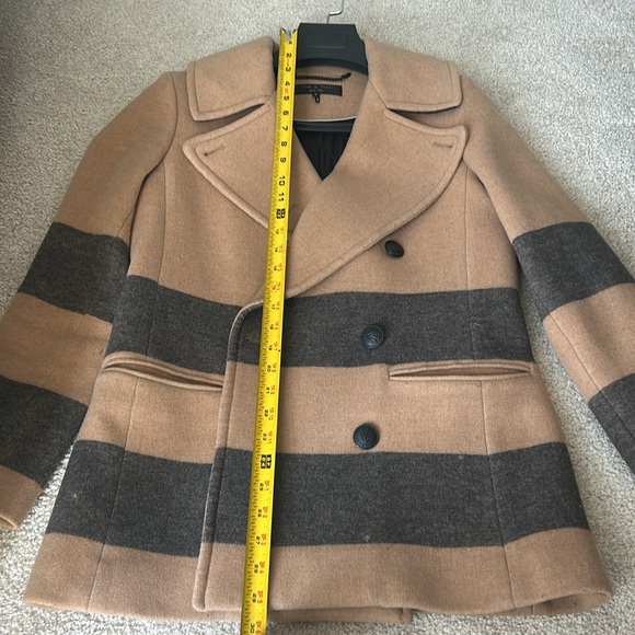 Rag & Bone Skye striped peacoat - Picture 11 of 16